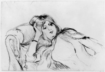 Junge Frau in Ruhe, 1889